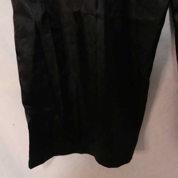 Unbranded | 2XL | Black Satin Texture Slip-On Loungewear Pants | Elastic Waist - Picture 15 of 16